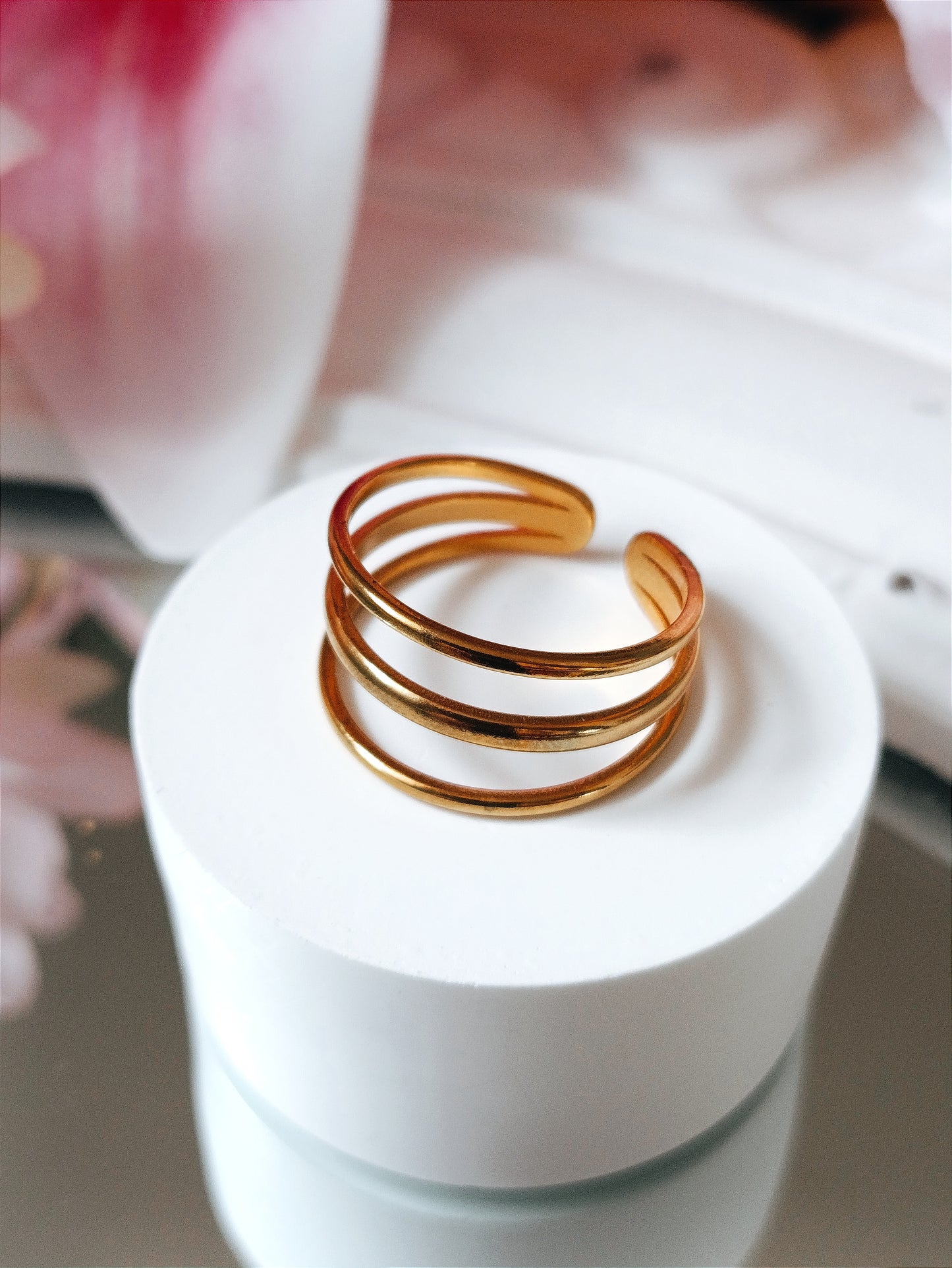 Bague Angélina / Acier inoxydable