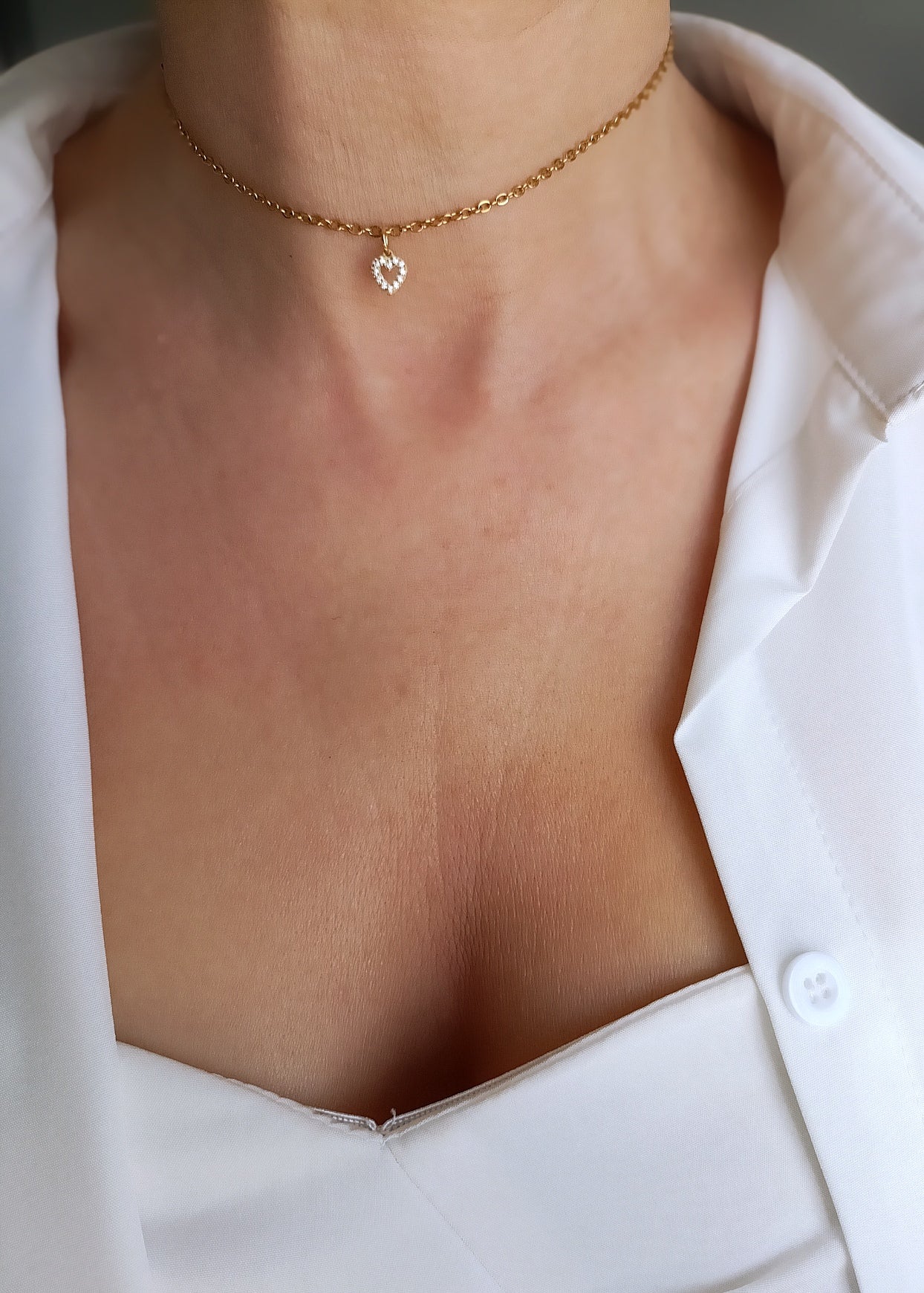 Collier Celeste-acier-inoxydable – Élégance by SP