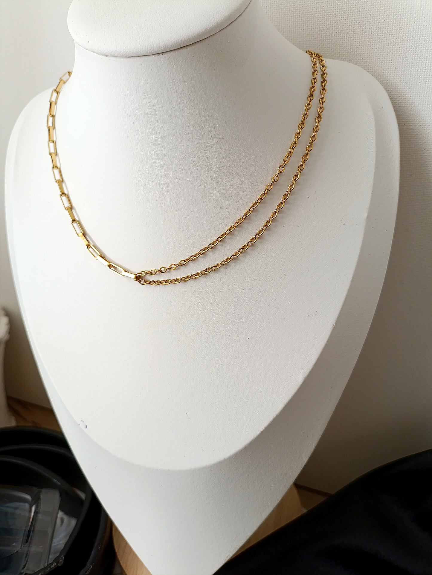 Collier Stéfan / Création en Acier inoxydable