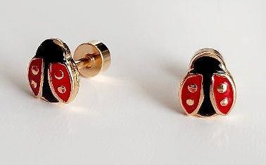 Boucles d'oreilles Ma Coccinelle