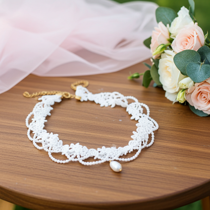 bijoux de mariée, bijoux de mariage femme, bijoux mariage pas cher, bijoux mariage original, bijoux mariage originaux, bijoux de mariée rare, bijoux de mariée unique, zag, unique by m, rêveuse créatrice de bijoux, aparanjan, aprizo, bracelet de mariée en dentelle, bijoux de mariée en dentelle, bracelet femme en dentelle et perle d'eau douce
