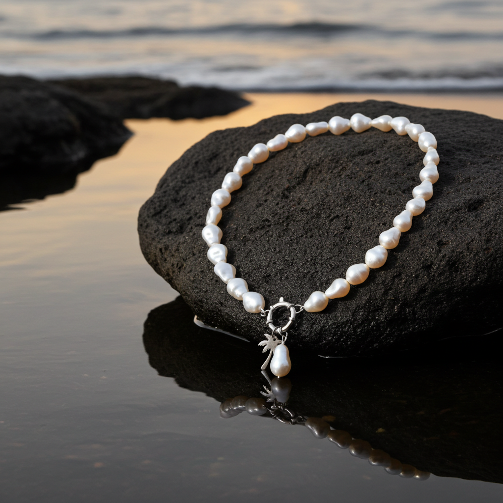 Collier femme grosses perles blanches, pendentifs perle et palmier interchangeables, bijoux femme printemps été 2026 pas chers, site de bijoux femme pas chers, bijoux français pas chers, bijoux femme été 2026 pas chers, bijoux français, site de bijoux acier français, bijoux de créateur français, site de bijoux femme pas cher acier inox, site de bijoux acier inox pas cher, site de bijoux acier pas chers, site de bijoux été 2026 pas chers