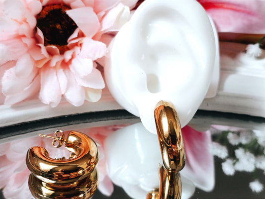 Créoles Eclat / Acier inoxydable