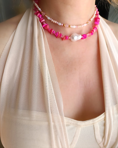 collier femme en vrais perles de nacre, collier femme en coquillages, collier femme en vrais coquillages, idée cadeau fête des mères, créatrice de bijoux fantaisie, créatrice française de bijoux fantaisie, bijoux en acier inoxydable pas cher, idée cadeau femme saint valentin, idée cadeau anniversaire femme