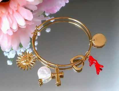 Bracelet Alba Personnalisable/ Acier inoxydable