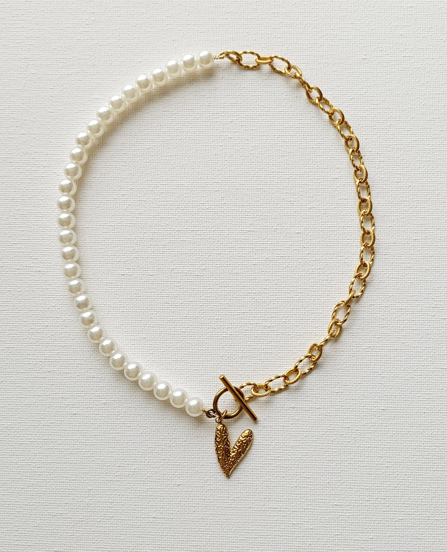 Collier femme en maille et perles, acier inoxydable, collier unique, rare, bijou de créateur, collier en maille et perles, meilleur site de bijoux, meilleur bijoux en acier inoxydable, site de bijoux en acier inoxydable pas cher, bijoux de créateur pas cher, idée cadeau noël femme