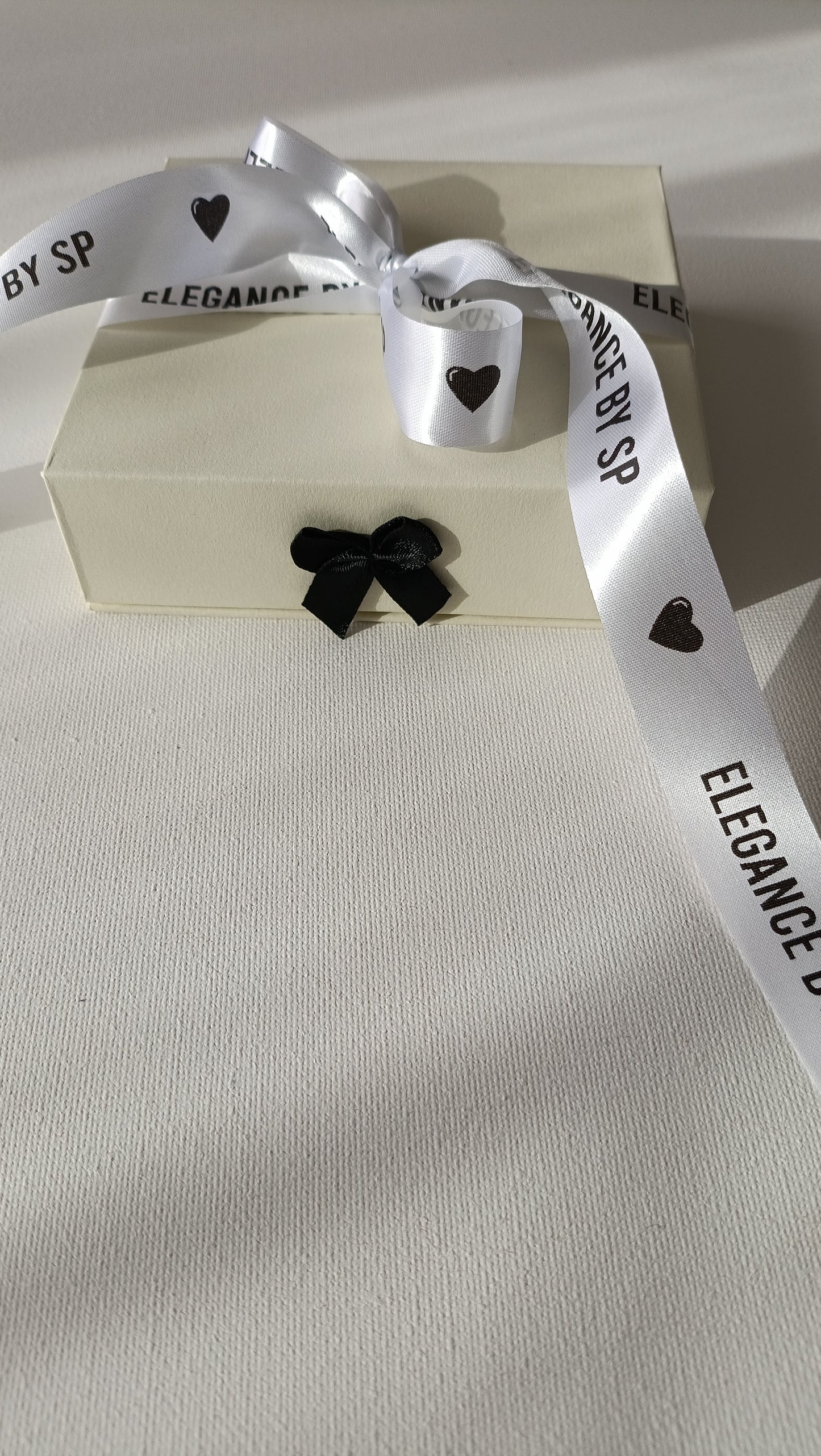 COFFRET de Noël Je suis tombé pour elle, créations de bijoux en perles de nacre et acier inoxydable