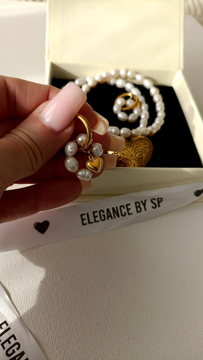 COFFRET de Noël Secret, créations de bijoux en perles d'eau douce et acier inoxydable