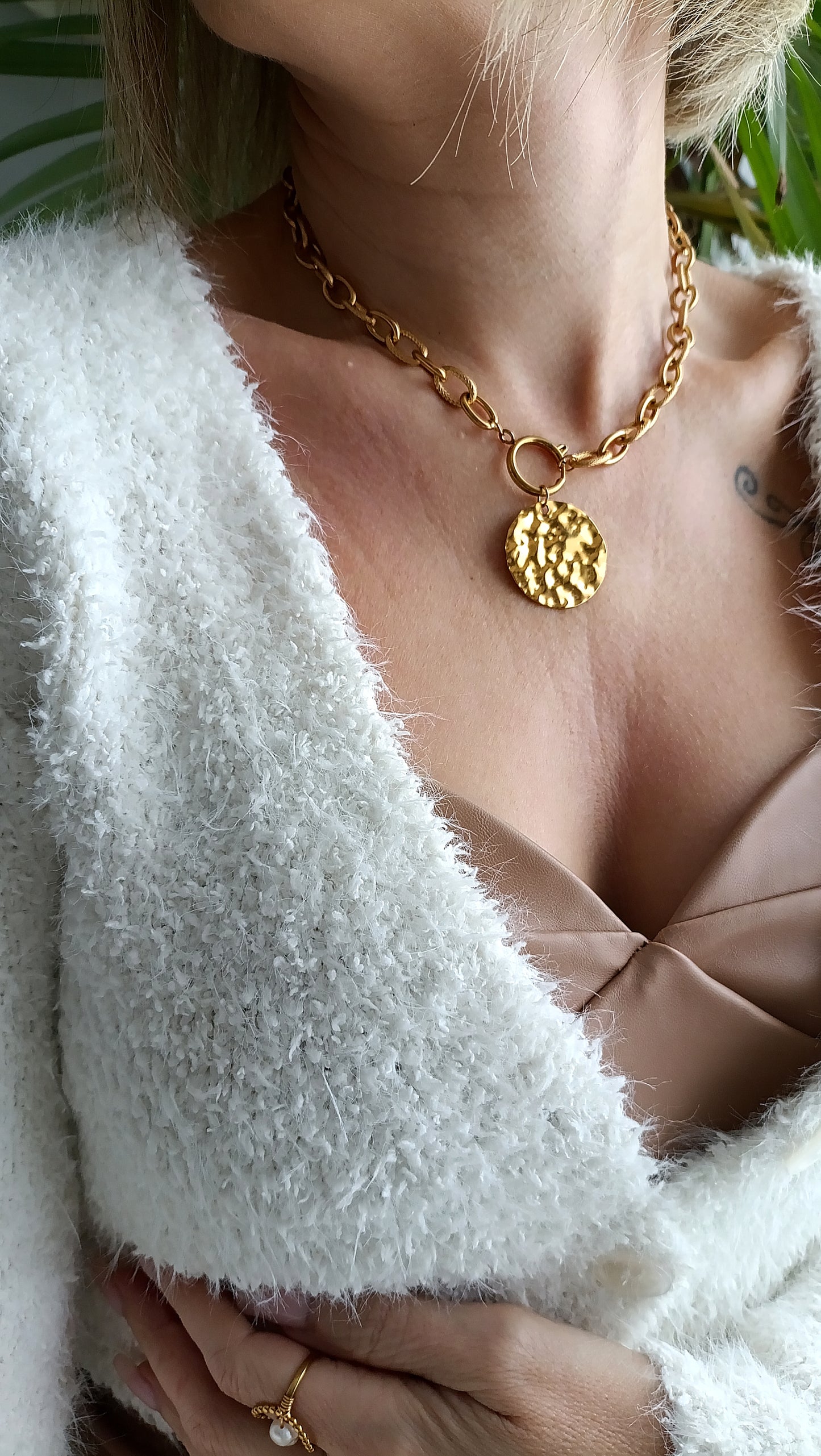 Collier Ivy / Création de collier en Acier inoxydable