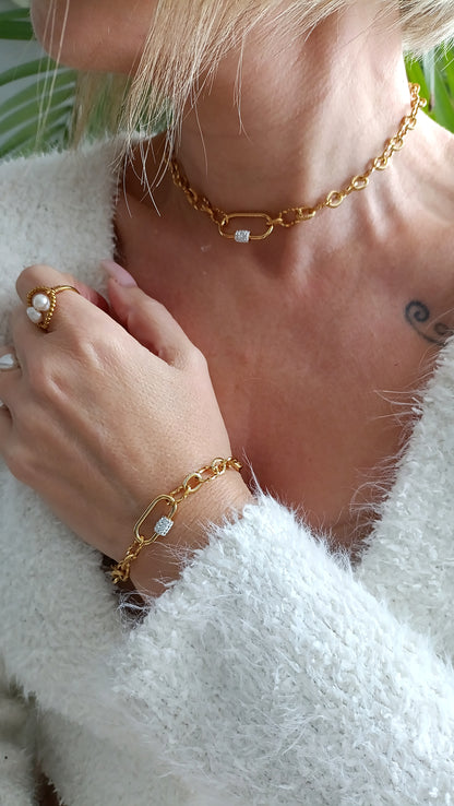 collier femme grosse maille en acier inoxydable, collier femme grosse maille pas cher, collier grosse maille de créateur de bijoux, site de bijoux en acier inoxydable pas cher, meilleur site de bijoux en acier inoxydable pas cher, bijoux de créateur pas chers