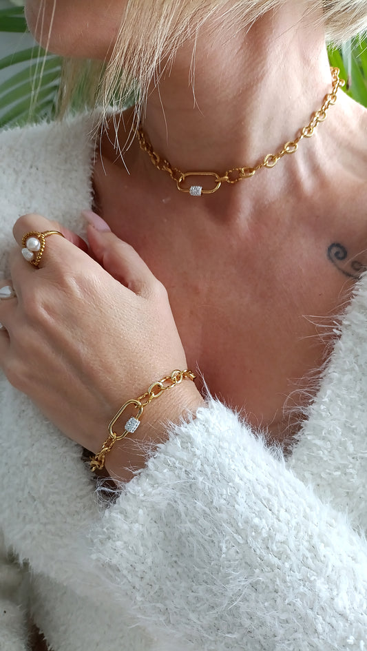 collier femme grosse maille en acier inoxydable, collier femme grosse maille pas cher, collier grosse maille de créateur de bijoux, site de bijoux en acier inoxydable pas cher, meilleur site de bijoux en acier inoxydable pas cher, bijoux de créateur pas chers