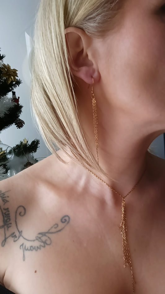 Boucles d'oreilles June / Acier inoxydable