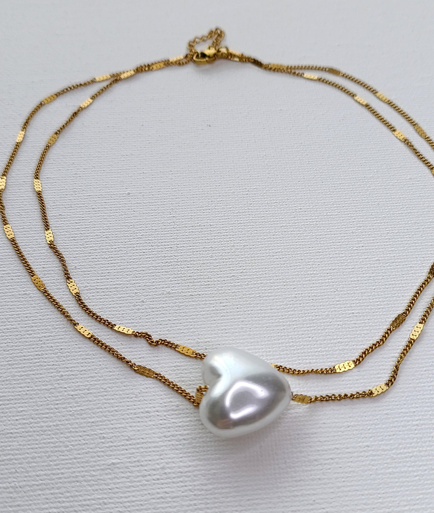 Bracelet Juste pour toi / Acier inoxydable, perles en acrylique