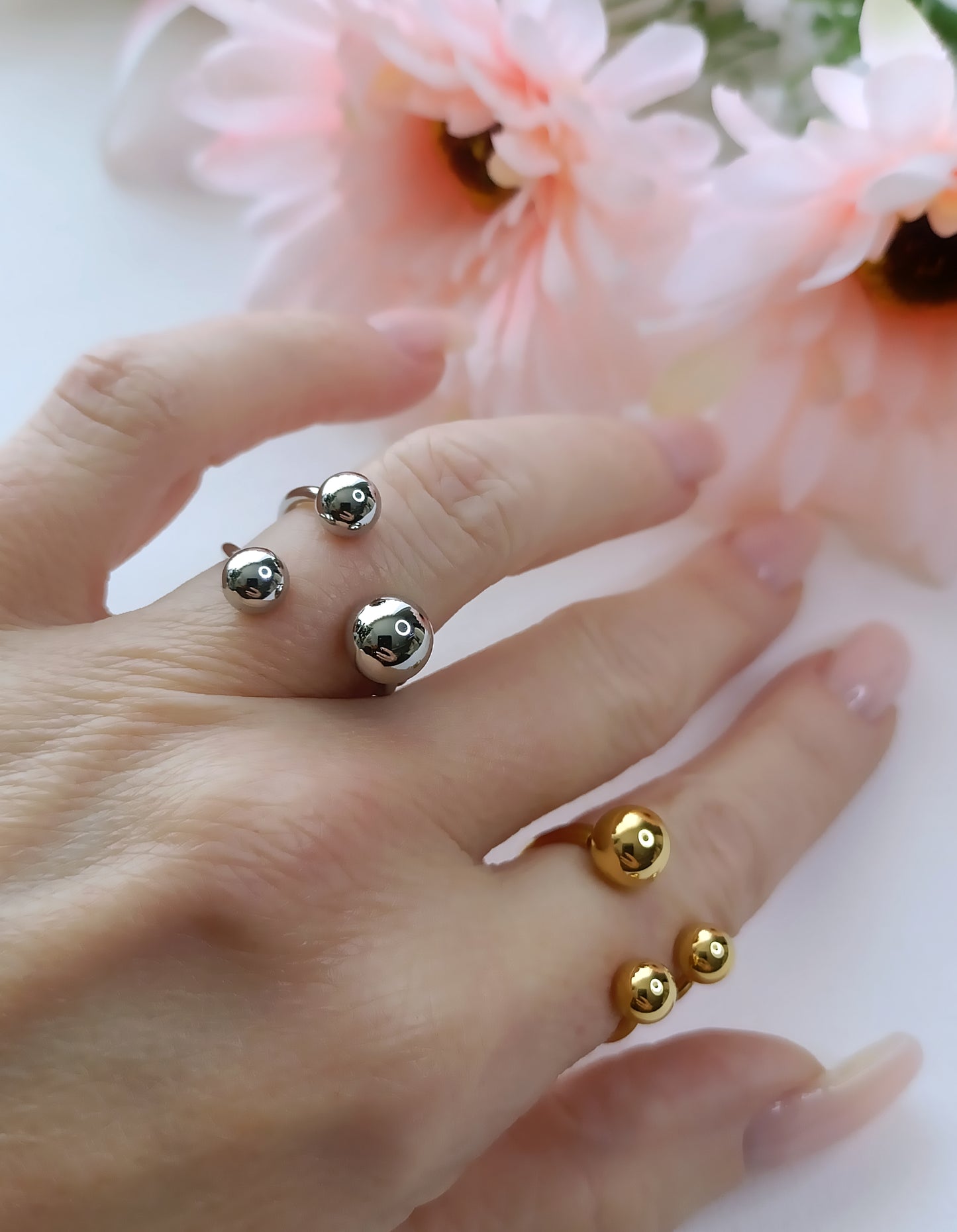 Bague Vénus /Acier inoxydable
