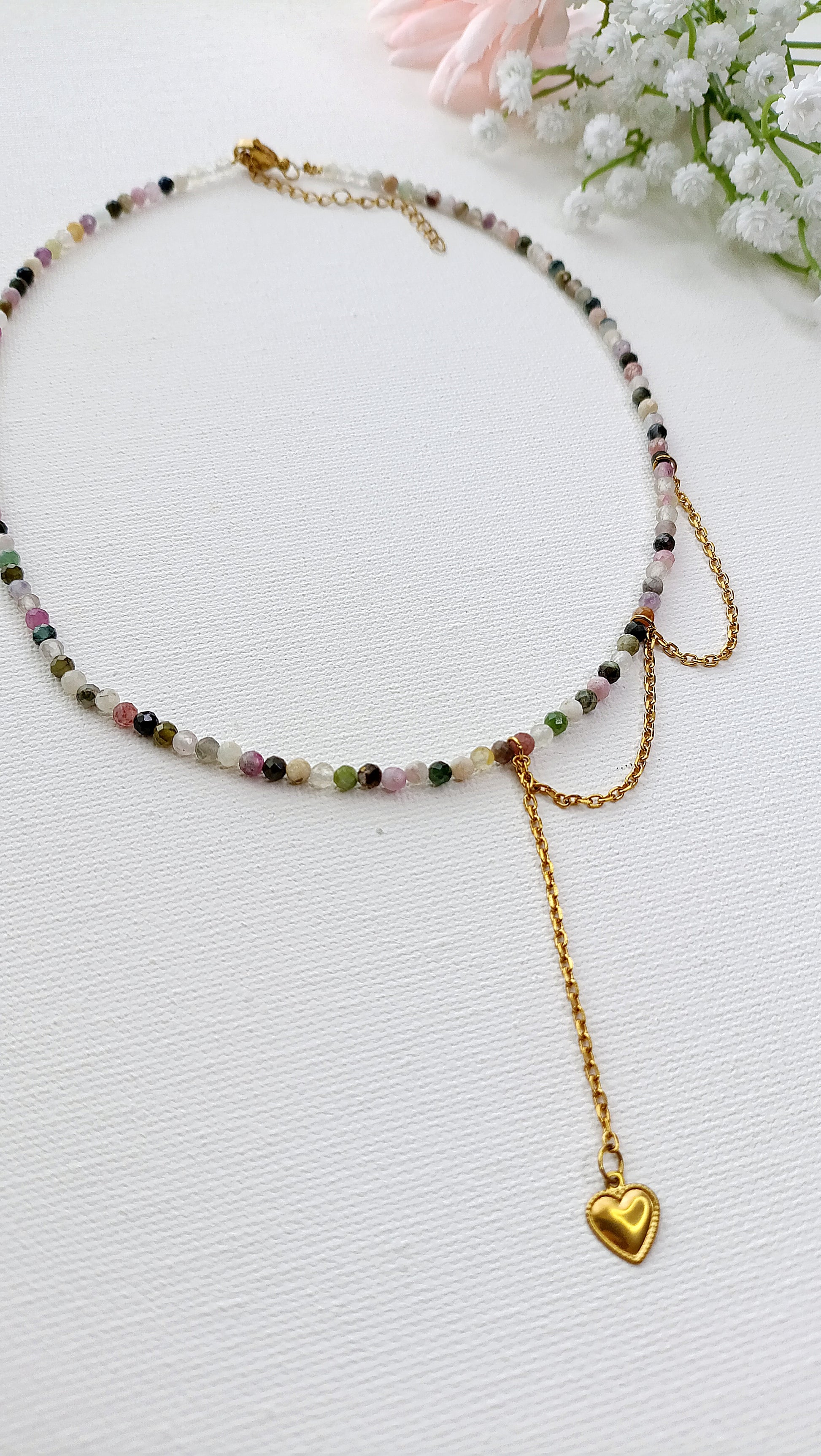 collier dentelle femme, collier femme en tourmaline, collier femme en perles de tourmaline, collier femme tourmaline pas cher, collier femme tourmaline original, collier femme tourmaline tendance, collier femme tourmaline fantaisie