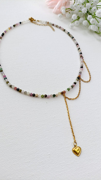 collier dentelle femme, collier femme en tourmaline, collier femme en perles de tourmaline, collier femme tourmaline pas cher, collier femme tourmaline original, collier femme tourmaline tendance, collier femme tourmaline fantaisie