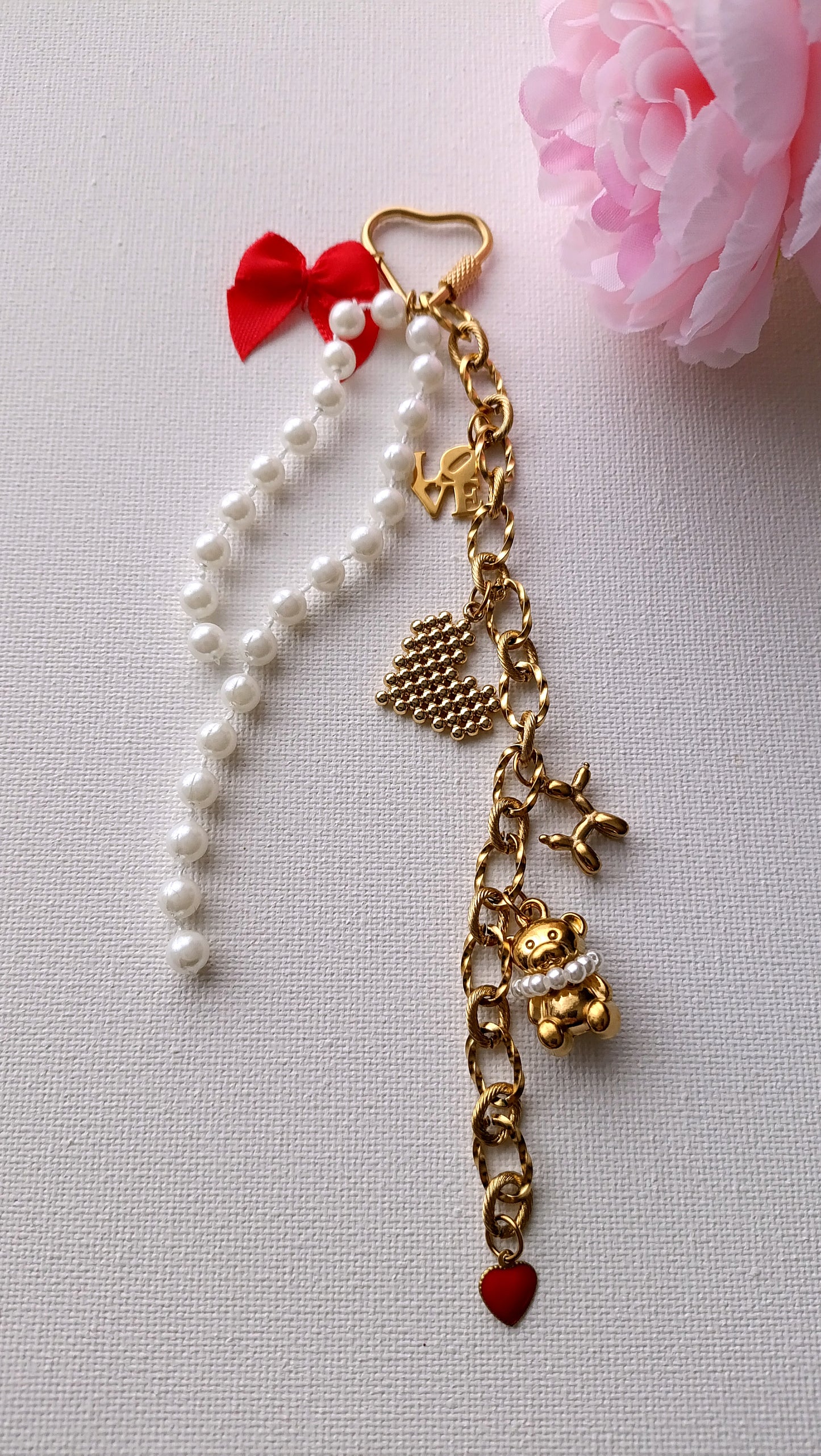 Bijou de sac, porte-clefs / Création Acier inoxydable