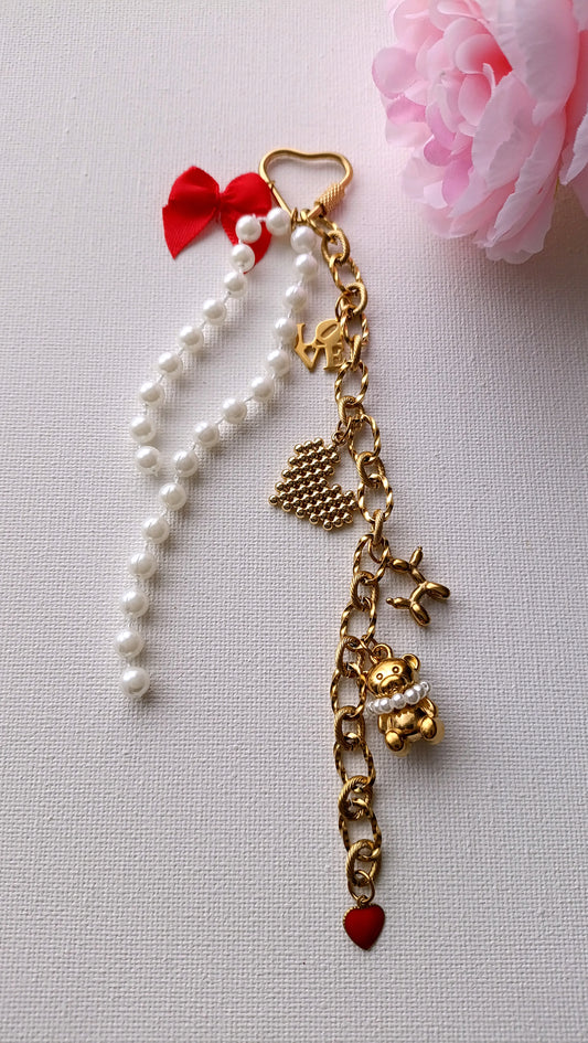 Bijou de sac, porte-clefs / Création Acier inoxydable