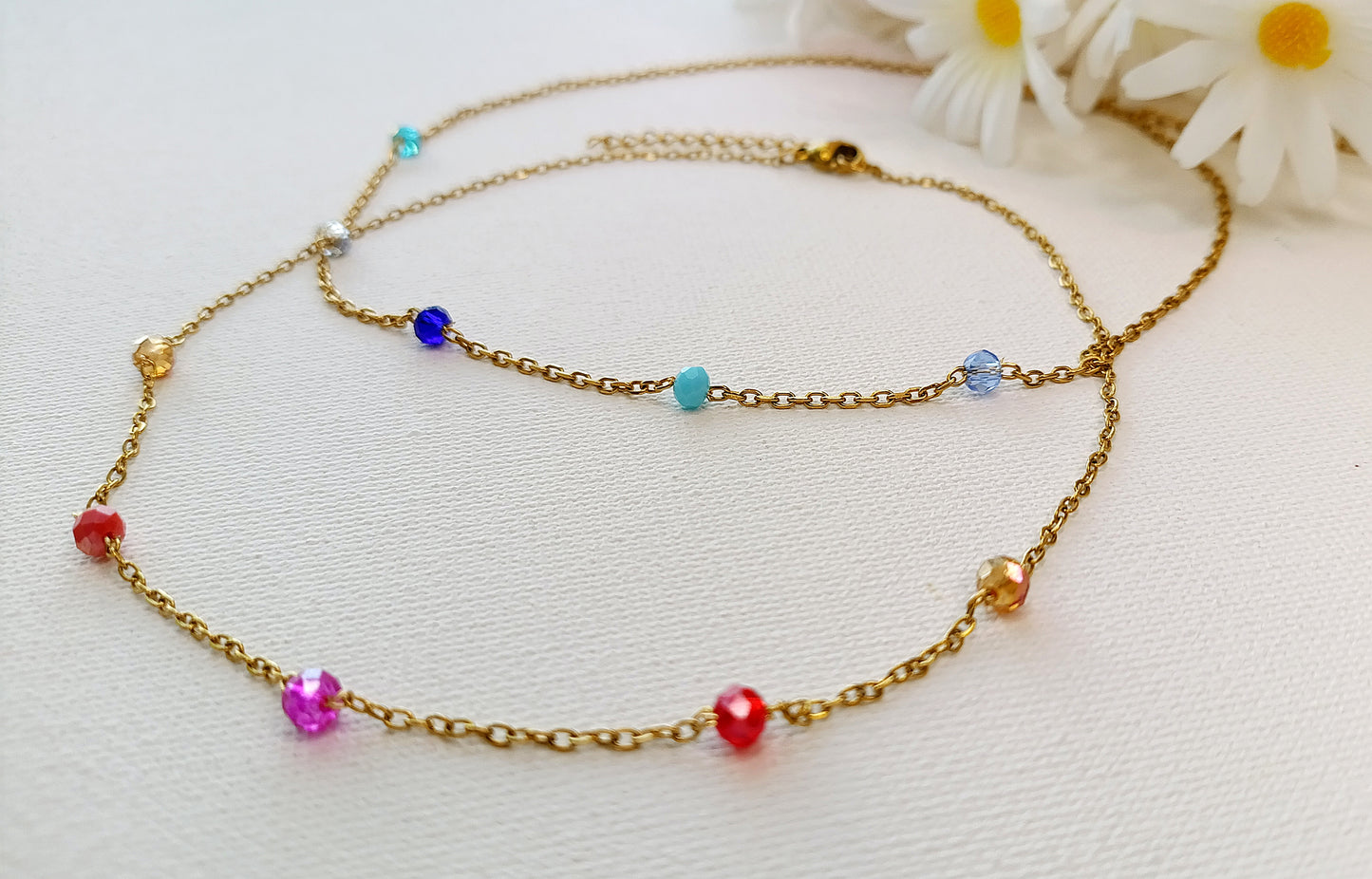 Collier ras de cou femme perles orange rose violet, collier femme en perles chaudes, collier femme printemps été 2026, site de bijoux français, site de bijoux de créateur français, bijoux printemps été 2026 pas chers, site de bijoux printemps été 2026 pas chers, colliers femme bohèmes oranges, rose, violet