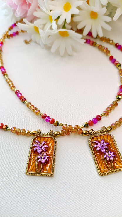 Collier talisman pour femme, collier talisman en perles pour femme, collier protecteur femme, site de bijoux de créateur pas cher, site de bijoux français, site de bijoux tendances pas cher français, bijoux printemps été 2026 marie claire, collier talisman perles oranges femme, bijoux printemps été 2026 pas chers, site de bijoux de créateur pas cher