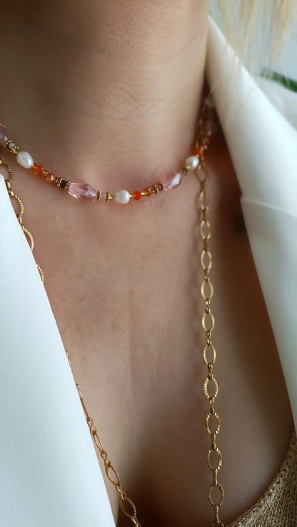 collier en tourmaline pour femme, collier protecteur pour femme, collier de protection pour femme, collier en perles de créateur français, collier de créateur français, bijoux de protection pour femme, site de bijoux français, site de bijoux de créateur français, site de bijoux printemps été 2026, bijoux de créateur pas cher printemps été 2026