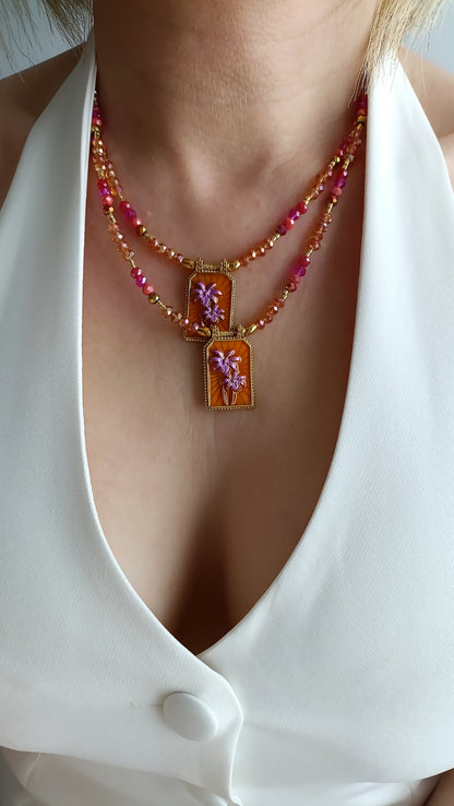 Collier talisman pour femme, collier talisman en perles pour femme, collier protecteur femme, site de bijoux de créateur pas cher, site de bijoux français, site de bijoux tendances pas cher français, bijoux printemps été 2026 marie claire, collier talisman perles oranges femme, bijoux printemps été 2026 pas chers, site de bijoux de créateur pas cher