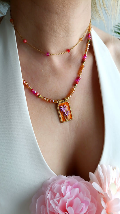 Collier talisman pour femme, collier talisman en perles pour femme, collier protecteur femme, site de bijoux de créateur pas cher, site de bijoux français, site de bijoux tendances pas cher français, bijoux printemps été 2026 marie claire, collier talisman perles oranges femme, bijoux printemps été 2026 pas chers, site de bijoux de créateur pas cher