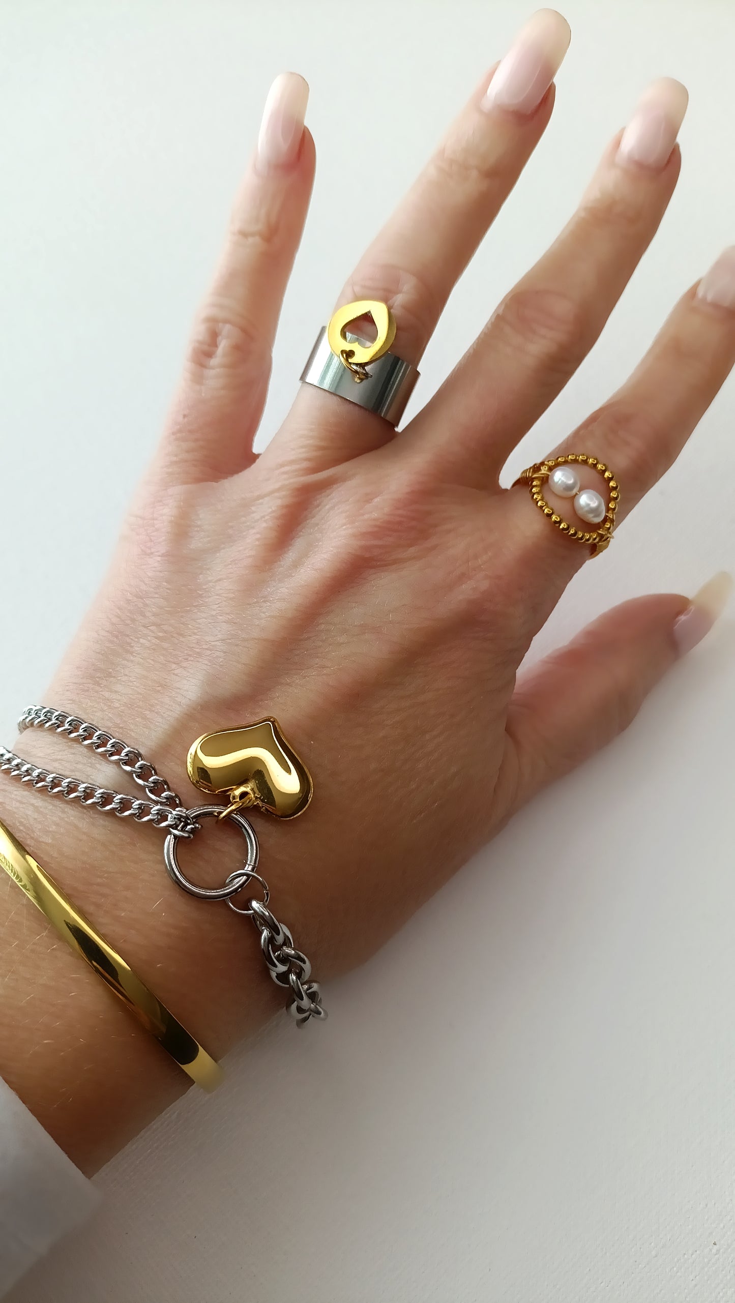 bague femme doré et argenté, bijoux doré et argenté mélange, bijoux mélange doré et argenté, bague femme doré et argenté, bague mélange doré et argenté