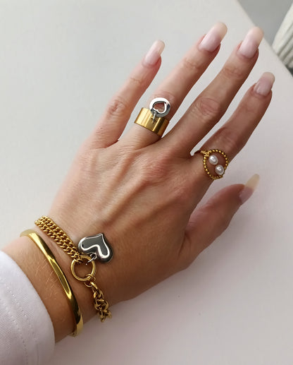 bague femme doré et argenté, bijoux femme doré et argenté, bijoux mélange or et argent, bijoux mélange doré et argenté, bague femme doré et argenté, bague doré et argenté femme