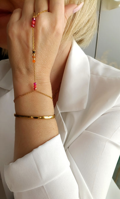 Bracelet femme en perles nacrées, bijoux femme en acier inox, bracelet femme en acier inox pas cher, bijoux artisaux français, bijoux de créateurs français, bijoux fantaisie hypoallergéniques, bijoux artisanaux français abordables, bijoux fantaisie hypoallergéniques, bracelet femme grosses perles, site de bijoux fantaisie en acier inox pas cher, site de bijoux faits en france, bijoux de main en acier, bijoux de main fantaisie en acier et nacre