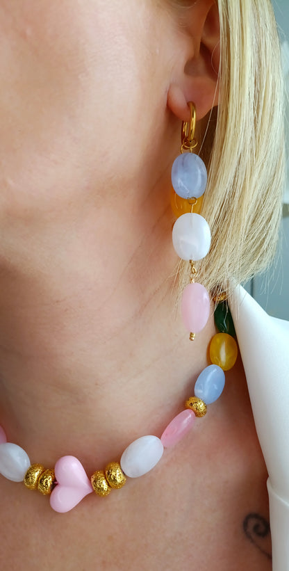 bijoux de créateurs français, bijoux en acier inox hypoallergéniques, site de création de bijoux français pas chers, bijoux de créateurs français pas chers, bijoux de créateur pas cher français, collier grosses perles, ras de cou femme grosses perles, collier femme grosses perles, bijoux artisanaux français, bijoux grosses perles femme
