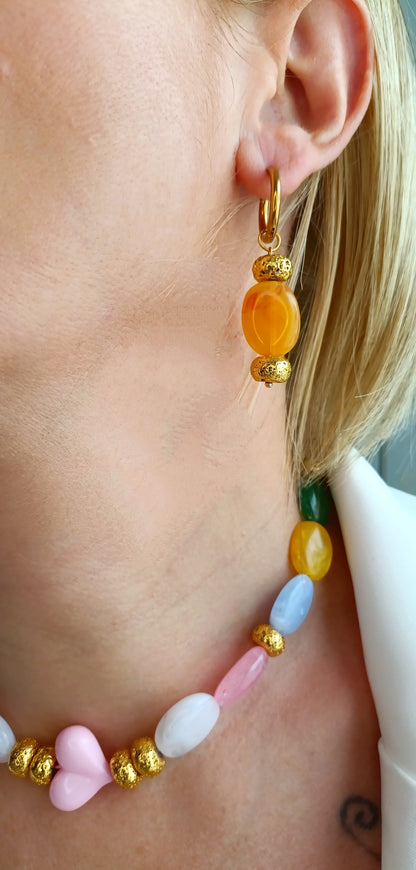 bijoux de créateurs français, bijoux en acier inox hypoallergéniques, site de création de bijoux français pas chers, bijoux de créateurs français pas chers, bijoux de créateur pas cher français, collier grosses perles, ras de cou femme grosses perles, collier femme grosses perles, bijoux artisanaux français, bijoux grosses perles femme