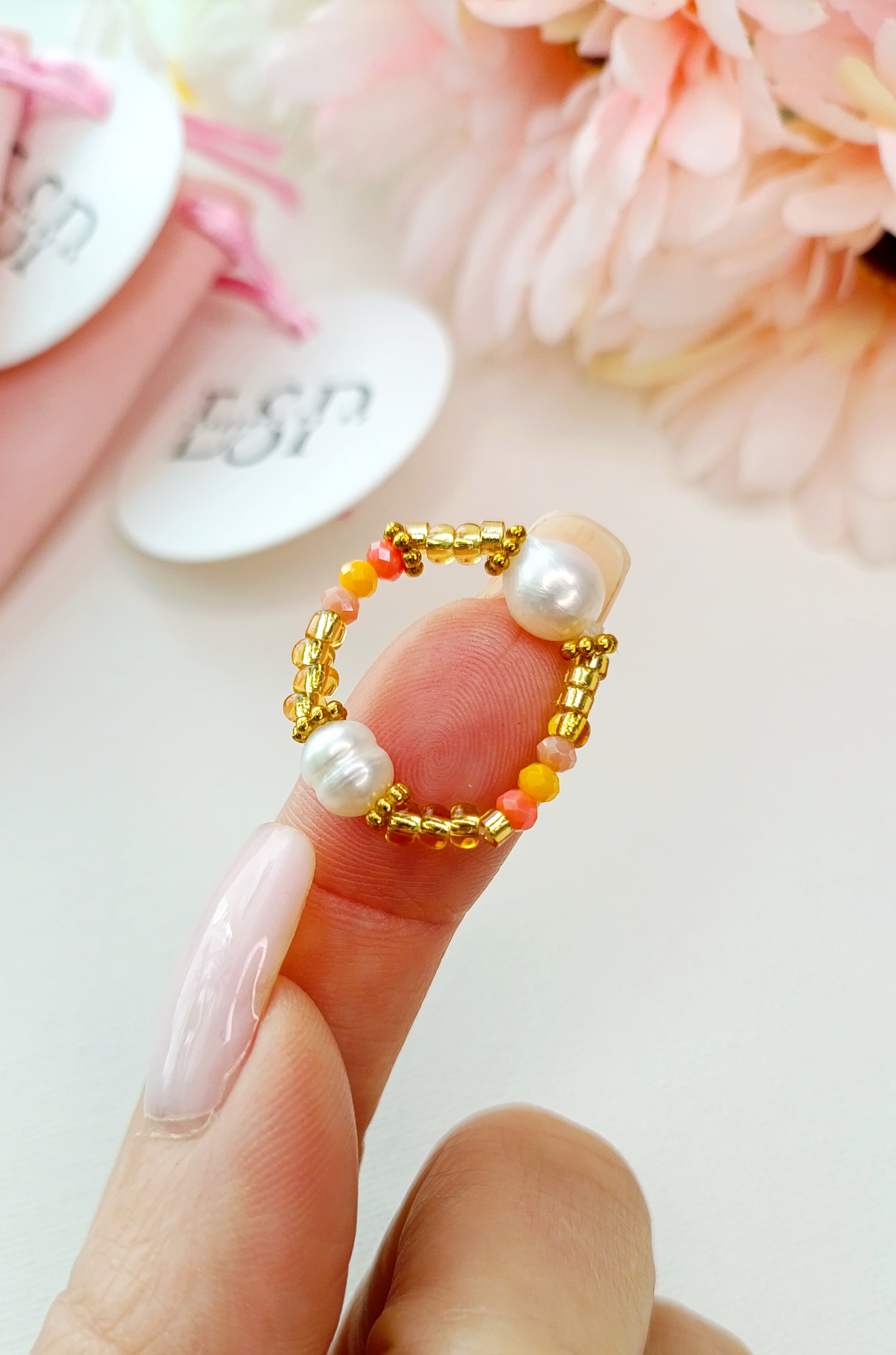 bague fantaisie femme perles d'eau douce, bague fantaisie acier inoxydable pas cher, site de bijoux fantaisie pas chers, site de bijoux de créateur français, bijoux fantaisie hypoallergéniques, bijoux artisanaux français, bijoux de créateur français pas chers