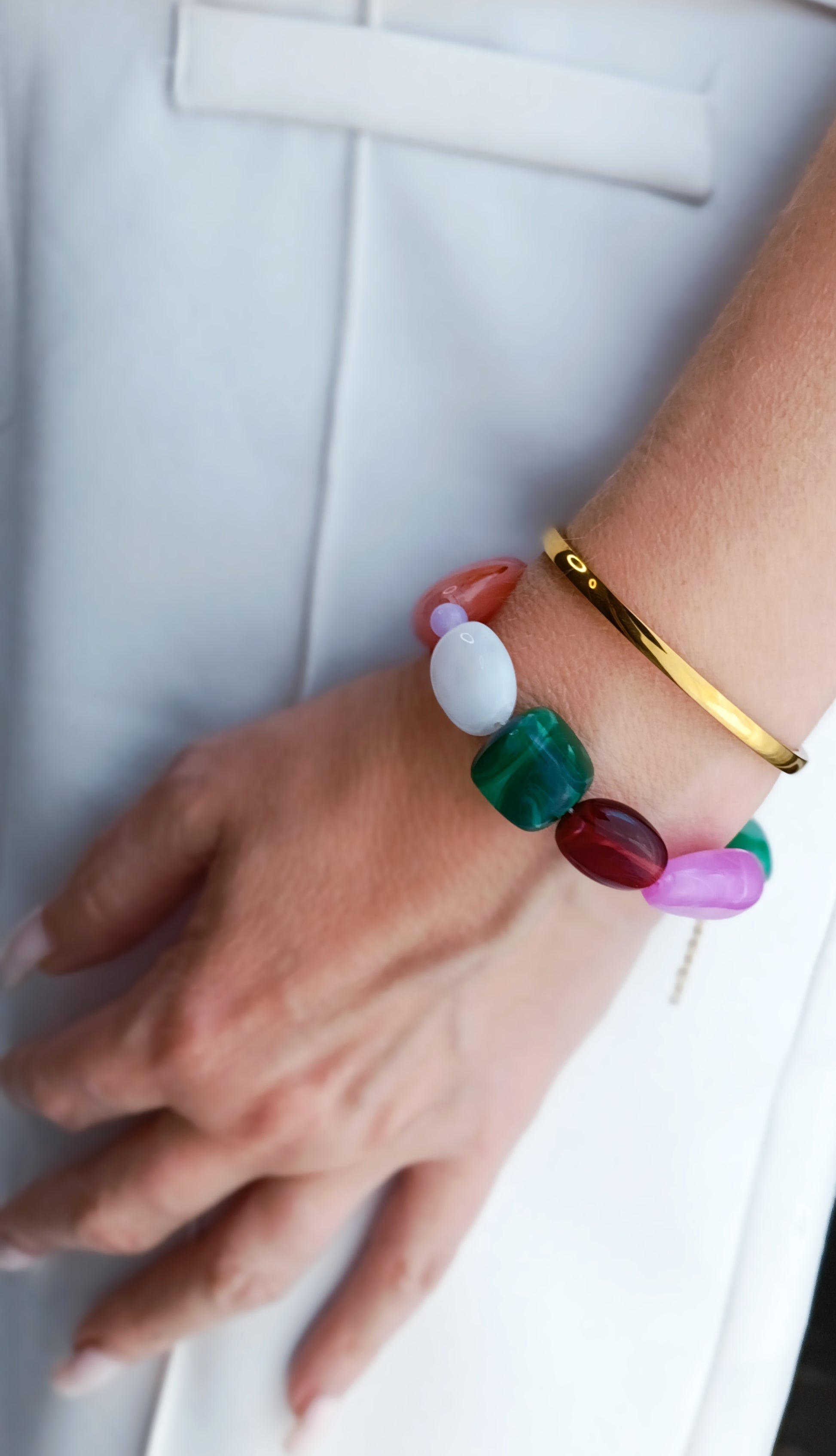 collier grosses perles colorées femme, collier femme grosses perles, collier femme grosses perles de couleurs, collier sezanne, collier femme vintage, collier femme années 70, collier femme années 80, collier femme à grosses perles, collier femme à grande perles