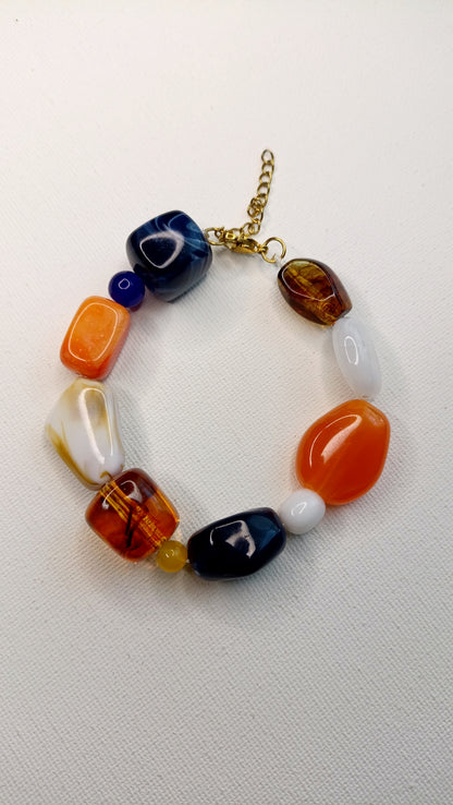 collier grosses perles colorées femme, collier femme grosses perles, collier femme grosses perles de couleurs, collier sezanne, collier femme vintage, collier femme années 70, collier femme années 80, collier femme à grosses perles, collier femme à grande perles