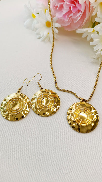 Bijoux Diva doré /  Acier inoxydable