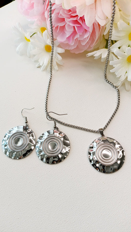 Bijoux Diva argenté /  Acier inoxydable