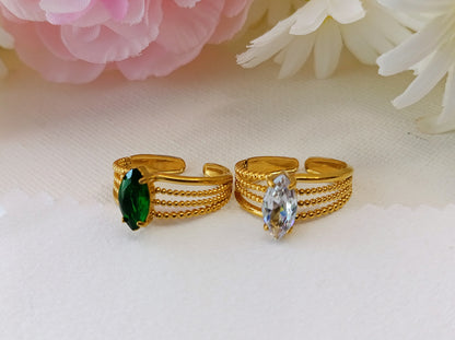 bague femme en acier inoxydable doré or, bague femme en acier inox plaqué or, bague femme fantaisie, bagues femme originales, bagues femme de qualité, bague femme pas chères, bagues femme en acier inox pas chères, bague femme, bague femme unique by m, bague femme aparanjan, bague femme musardise, bague femme manège à bijoux, bagues femme my house of jewels, bague femme bijoux brigitte, bagues femme très belles, bagues femme résistantes, bague fleurs femme acier