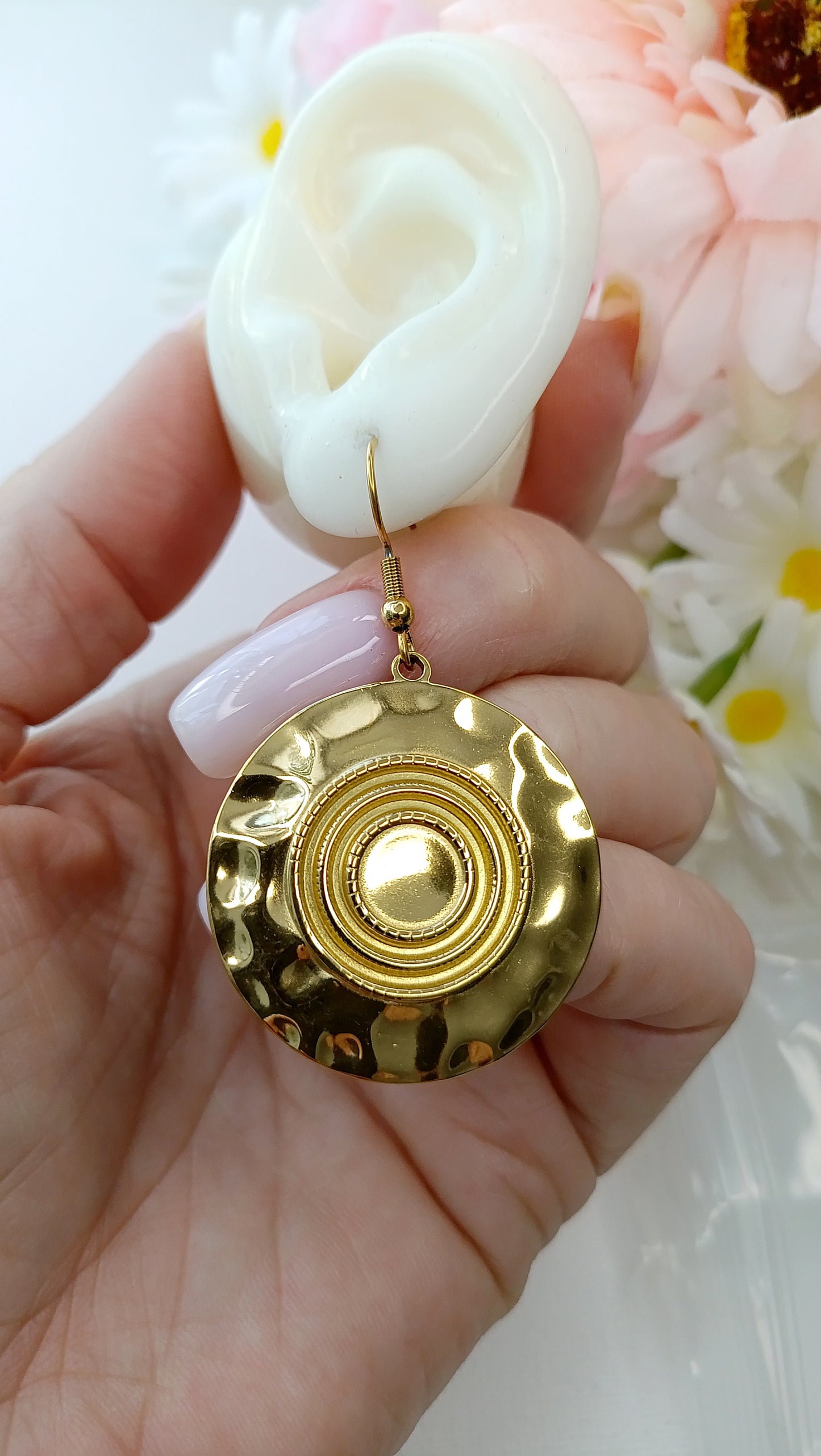 Bijoux Diva doré /  Acier inoxydable