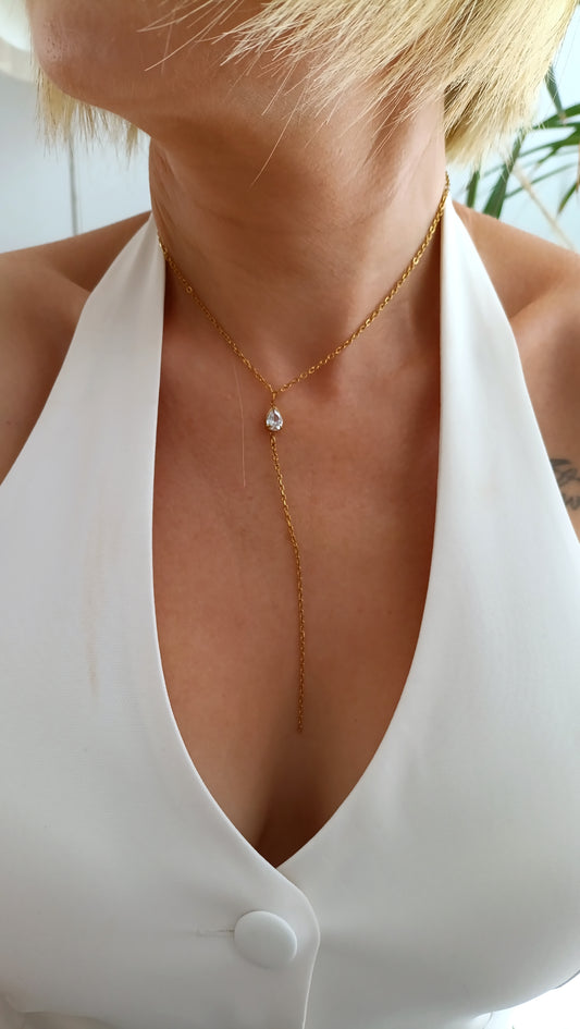 bijoux fantaisie rodez, bijoux de créateur rodez, bijoux faits main rodez, bijoux pas cher rodez, collier en Y femme et oxyde de zirconium, collier aparanjan, collier en Y strass femme, bijoux en acier inoxydable rodez, collier acier inoxydable rodez, bijoux en acier inoxydable français, bijoux made in france, bijoux faits en france, site de bijoux français