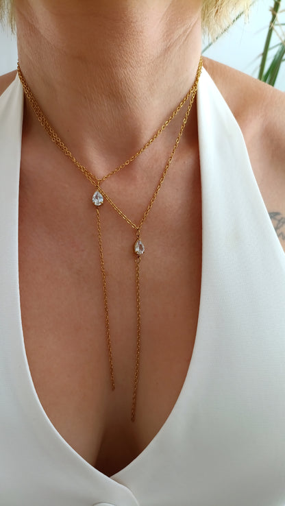 bijoux fantaisie rodez, bijoux de créateur rodez, bijoux faits main rodez, bijoux pas cher rodez, collier en Y femme et oxyde de zirconium, collier aparanjan, collier en Y strass femme, bijoux en acier inoxydable rodez, collier acier inoxydable rodez, bijoux en acier inoxydable français, bijoux made in france, bijoux faits en france, site de bijoux français