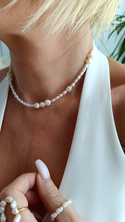 collier perles d'eau douce femme, collier en perles d'eau douce, bijoux en pelres d'eau douce, bijoux artisanaux rodez, bijoux de créateur rodez, bijoux fantaisie rodez, bijoux rares fabriqués en france, bijoux de qualité fabriqués en france, bijoux fantaisie pas chers, bijoux français, marque de bijoux français