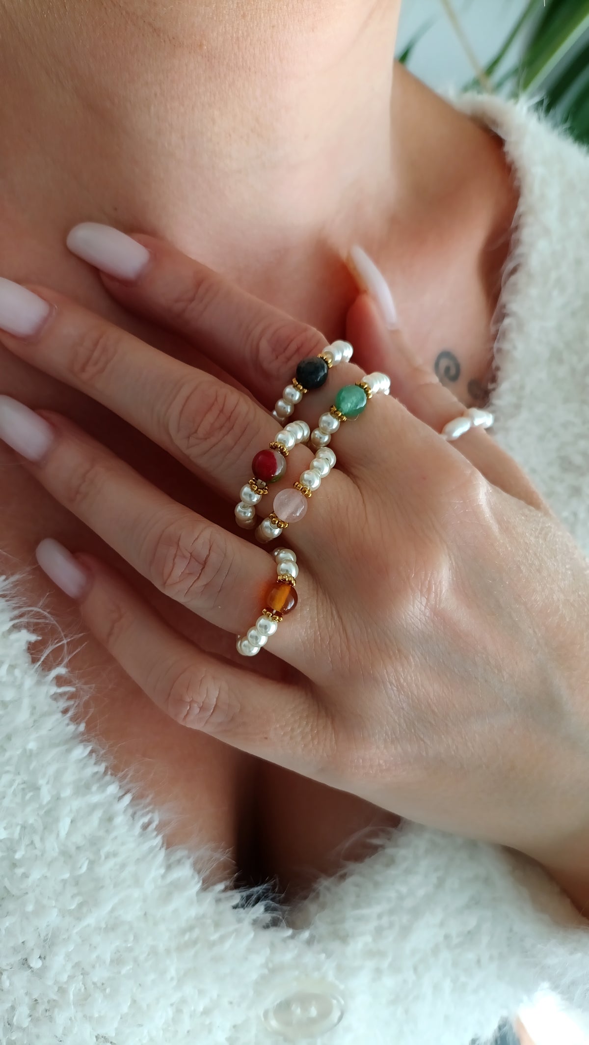 bague pierre quartz rose et acier inox,bague de créateur français, site de bijoux de créateur, site de bijoux faits main en france, bijoux fantaisie faits main en france, bijoux artisanaux francais, boutique en ligne bijoux rodez, bijoux de créateur rodez, bijoux de créateur aveyron, bague en perles d'eau douce original, bague pierre labradorite et acier inox, bague aventurine verte et acier inox, bague pierre oeil de tigre et acier inox,