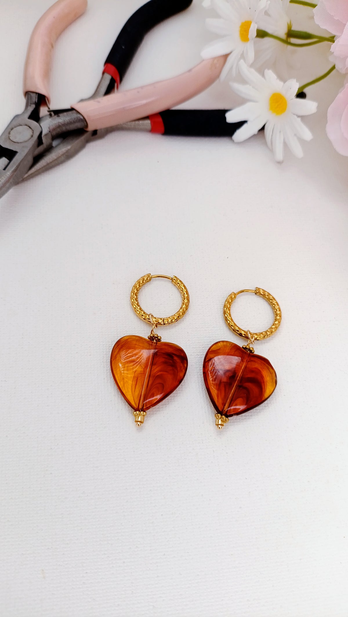 bijoux fantaisie rodez, bijoux acier inox rodez, bijoux de créateur rodez, bijoux en acier inoxydable pas chers, bijoux de qualité français, bijoux faits main france, bijoux de créateur france, site de bijoux français, site de bijoux acier inox pas cher, site de bijoux de qualité français, boucles d'oreilles pendentif coeur ambre