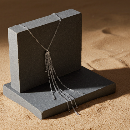 Collier June / Création de collier, Acier inoxydable