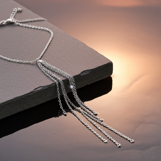 Collier June / Création de collier, Acier inoxydable